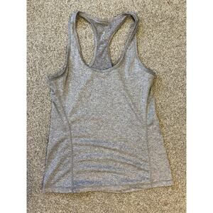 Tek Gear Women’s Gray Racerback Athletic Tank Top Size Small Stretch